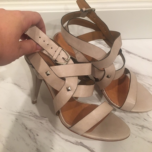 Vicenza size 39 strappy platform stiletto - Picture 1 of 9